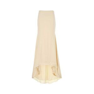 Armarium Women Cream Satin Rima Skirt
